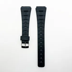 20 MM PVC Watch Band With Black Color Quick Release XXL Size Watch Strap