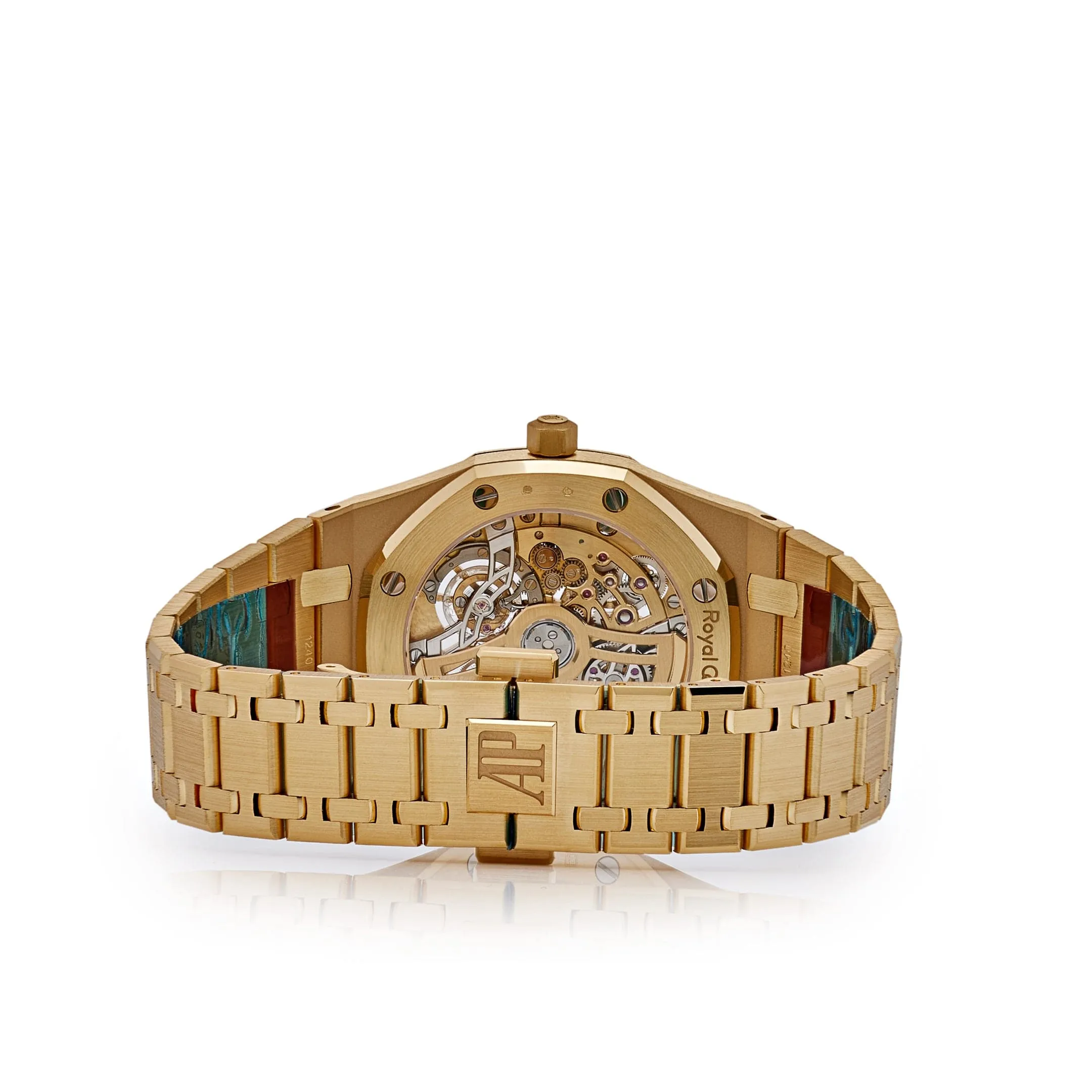 Audemars Piguet Royal Oak 16204BA.OO.1240BA.01 Jumbo Extra-Thin Yellow Gold Openworked  (2023)