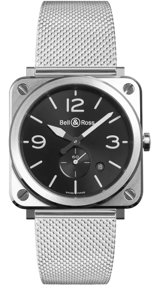 BR Watch BRS Steel Quartz