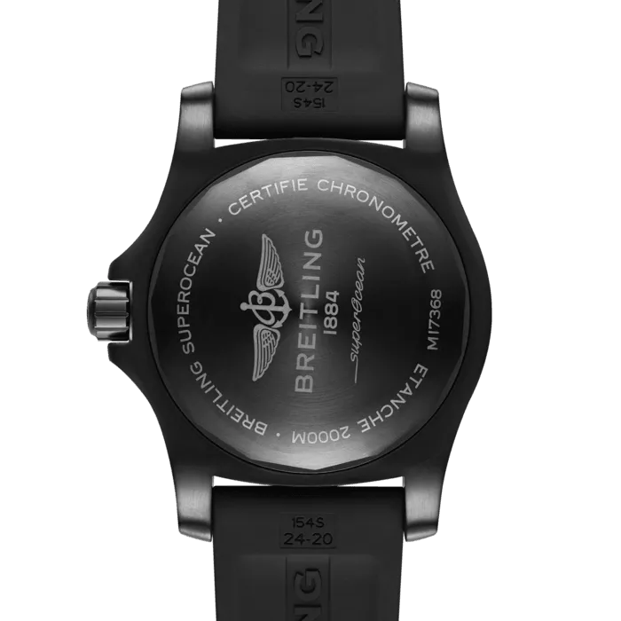 BRT Watch Superocean AutoMTic 46 Black Steel Black