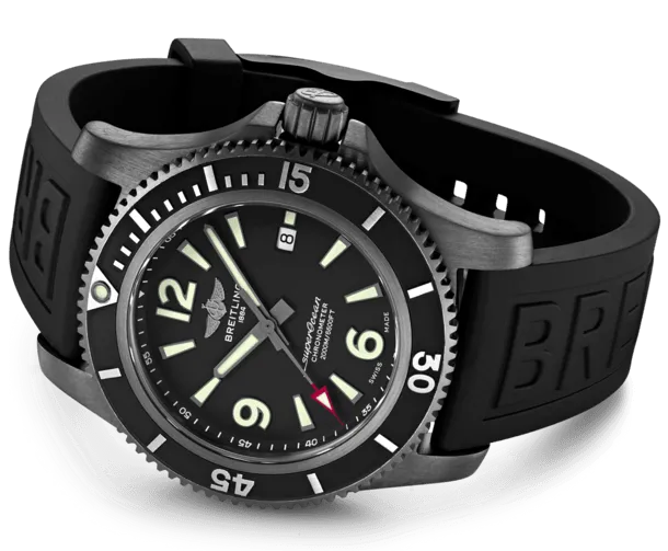 BRT Watch Superocean AutoMTic 46 Black Steel Black