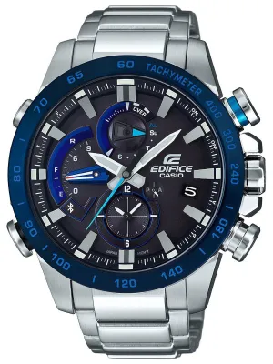 Casio Edifice Smart Bluetooth Chronograph Blue Mens Watch EQB800DB-1A