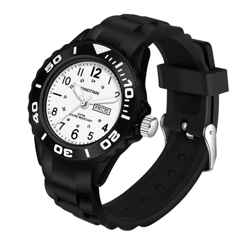 Findtime Women's Watch Waterproof Nurse Watch Sport Analog Wrist Watches