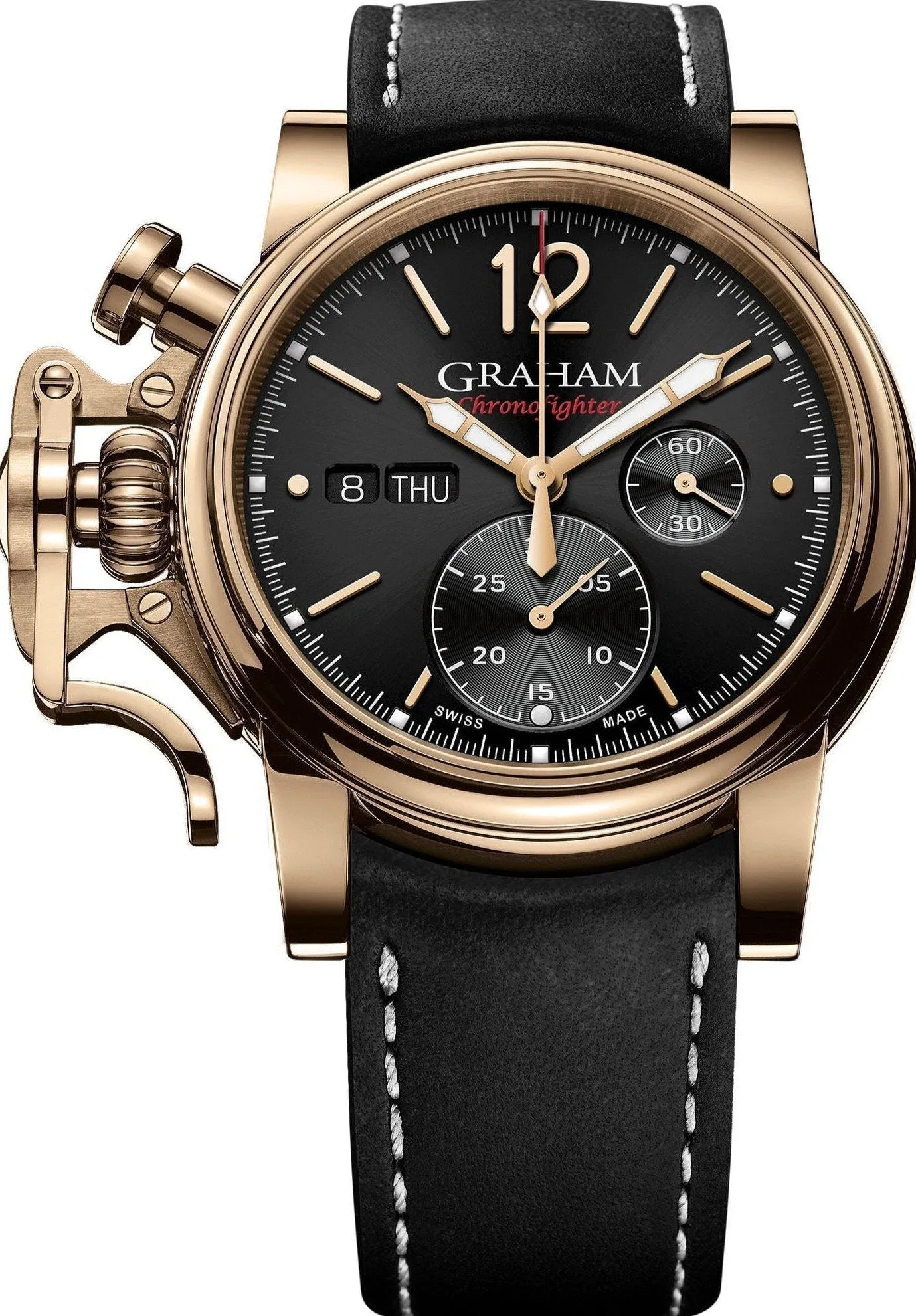 GRHM Watch Chronofighter Vintage Bronze Black