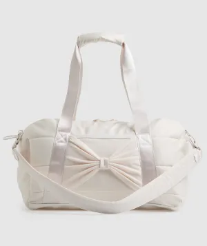 Gymshark Studio Gym Bag - Coconut White