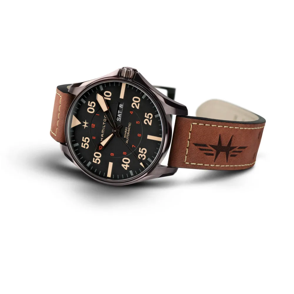 HAMILTON - Khaki Aviation Day/Date Auto | H64705531