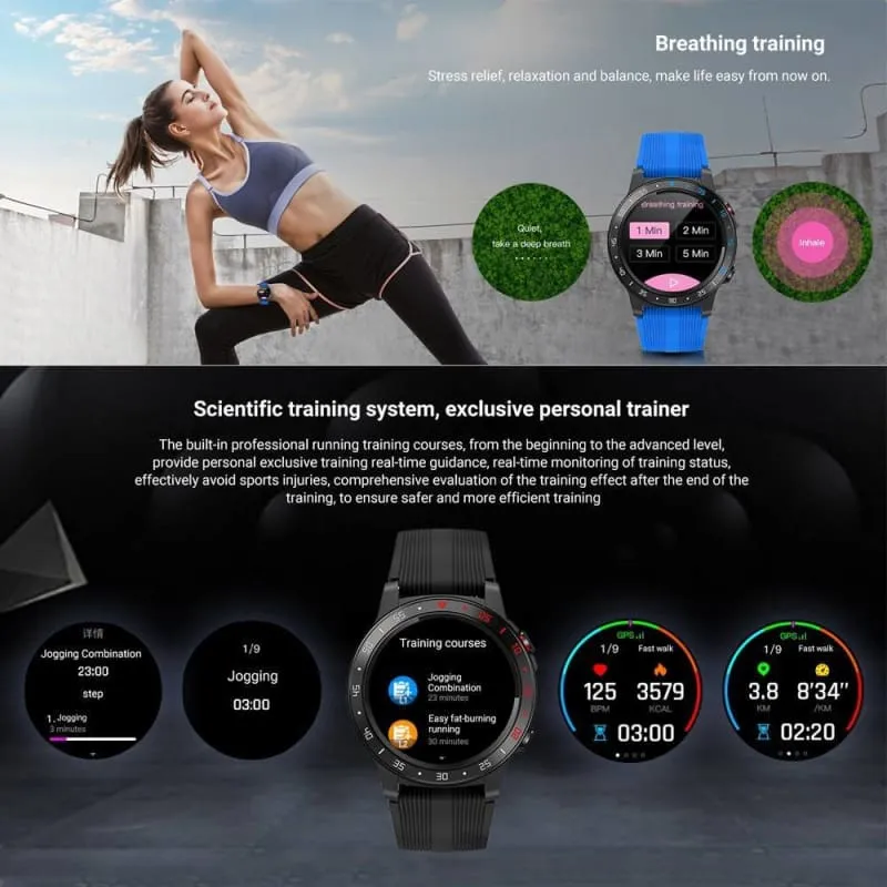 Heart Rate Bluetooth Smart Watch