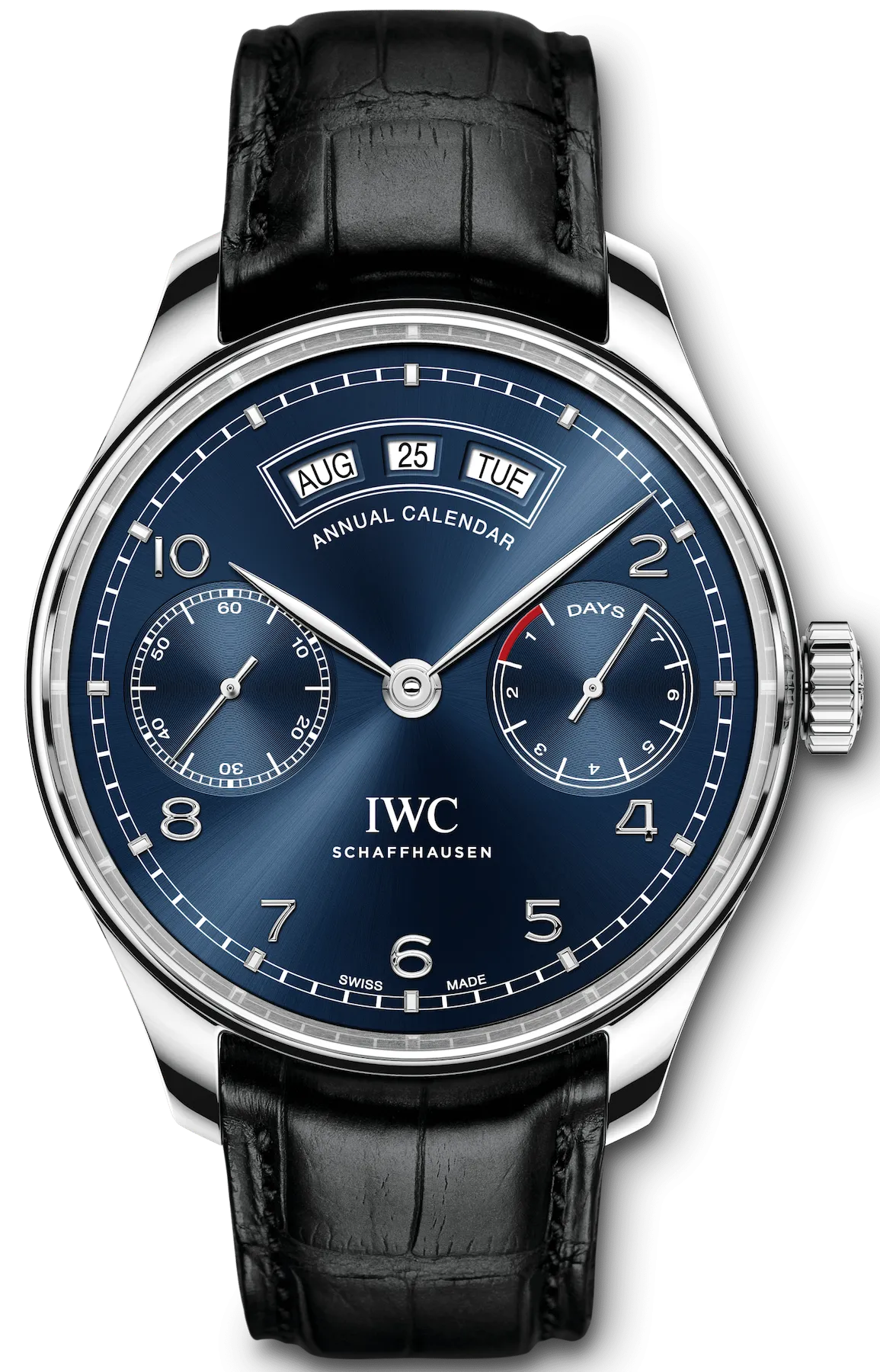 IW Watch PORStugieser Annual Calendar