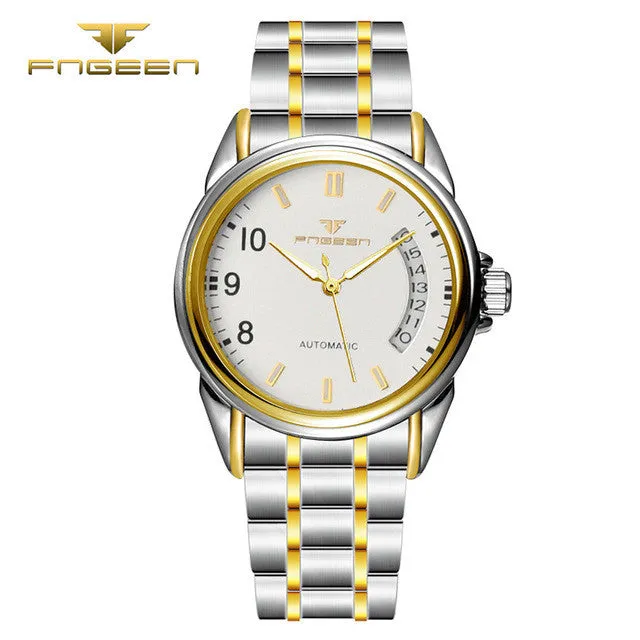 Multifunction Calendar Mechanical Luxury Elegant Horloges Automatic Waterproof Watch Men Fashion Watch Quality  Wristwatch seiko