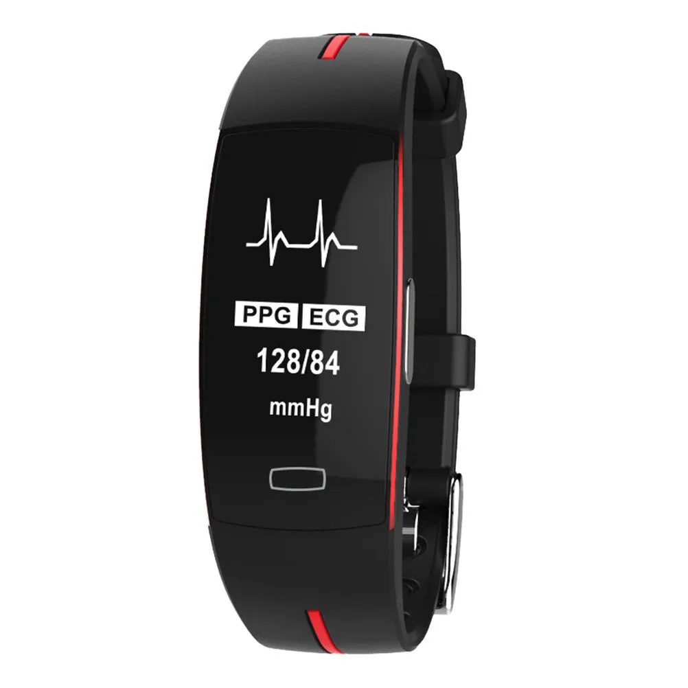 P3 Smart Band PPG ECG Monitor Blood Pressure Watch Real-time Heart Rate Sport Fitness Tracker Smart Bracelet for IOS Android