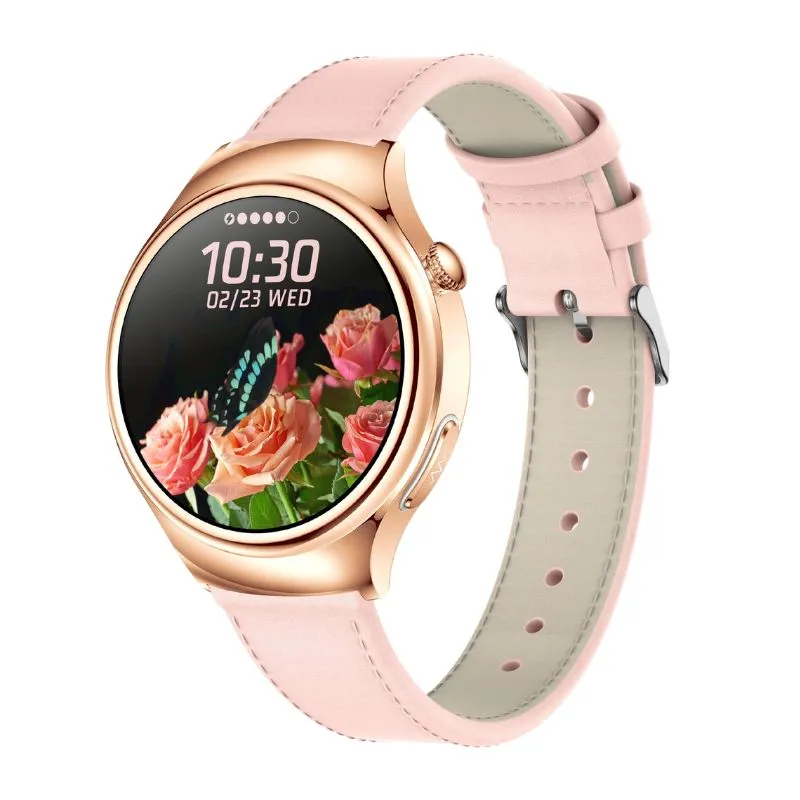 PH390 Blood Glucose Blood Lipid ECG Suga Pro Monitoring Women's Smart Watch