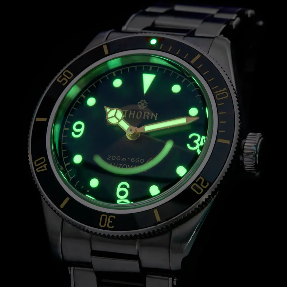 ★Pre-Owned★ Thorn 39mm Retro Diver Watch