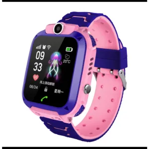 Q12 Smart Watch for Kids in Pink