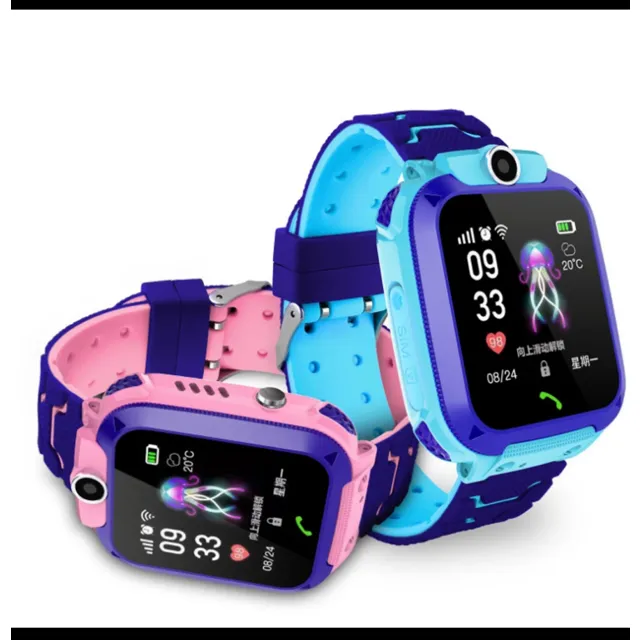 Q12 Smart Watch for Kids in Pink