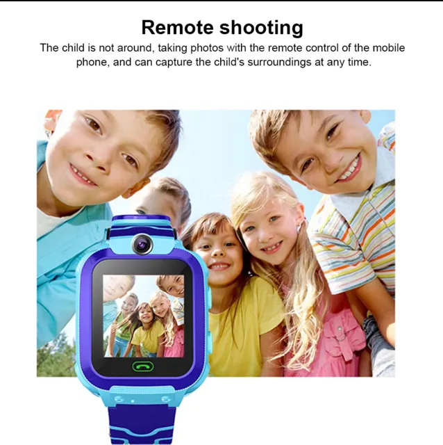 Q12 Smart Watch for Kids in Pink