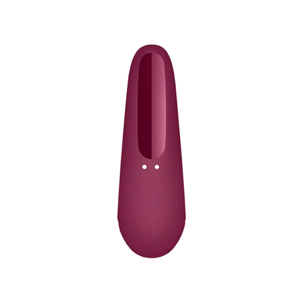 Satisfyer App Enabled Curvy 1 Plus Rose Red