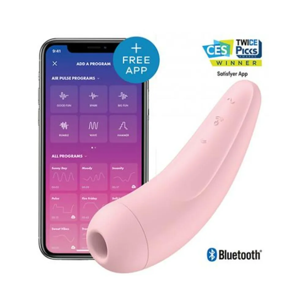 Satisfyer Curvy 2  Pink W/ App (net)