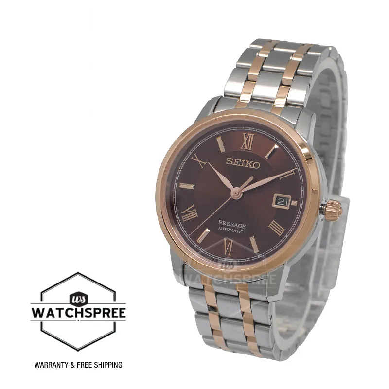 Seiko Presage (Japan Made) Automatic Two-Tone Stainless Steel Band Watch SRPF28J1 (LOCAL BUYERS ONLY)