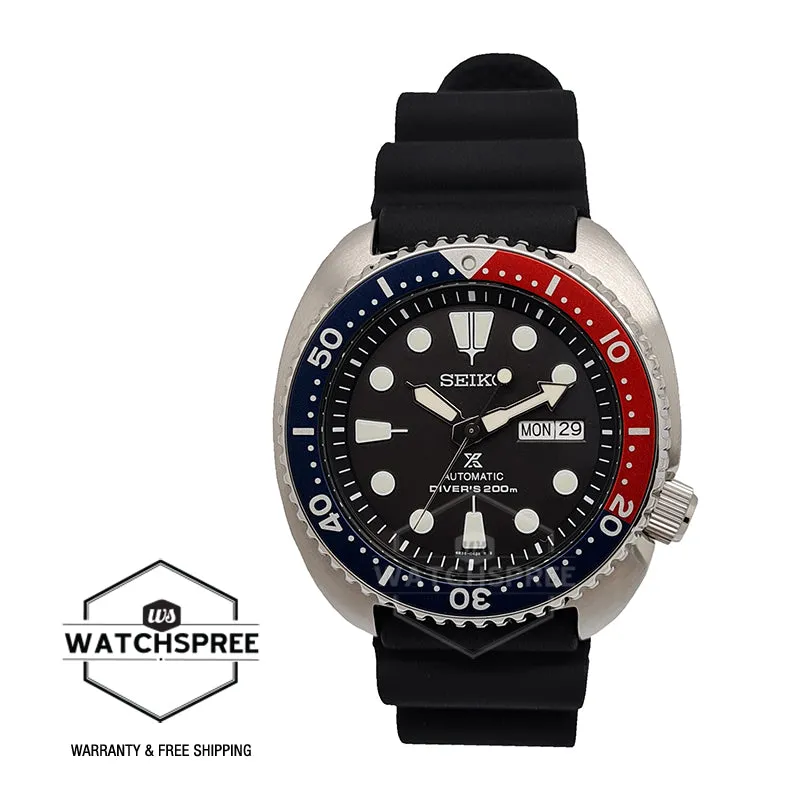 Seiko Prospex Automatic Diver's Black Silicone Strap Watch SRPE95K1 (LOCAL BUYERS ONLY)