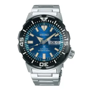 Seiko Prospex (Japan Made) Diver Scuba Save the Ocean Special Edition Silver Stainless Steel Band Watch SBDY045 SBDY045J  (Not For EU Buyers) (Not For EU Buyers) (LOCAL BUYERS ONLY)