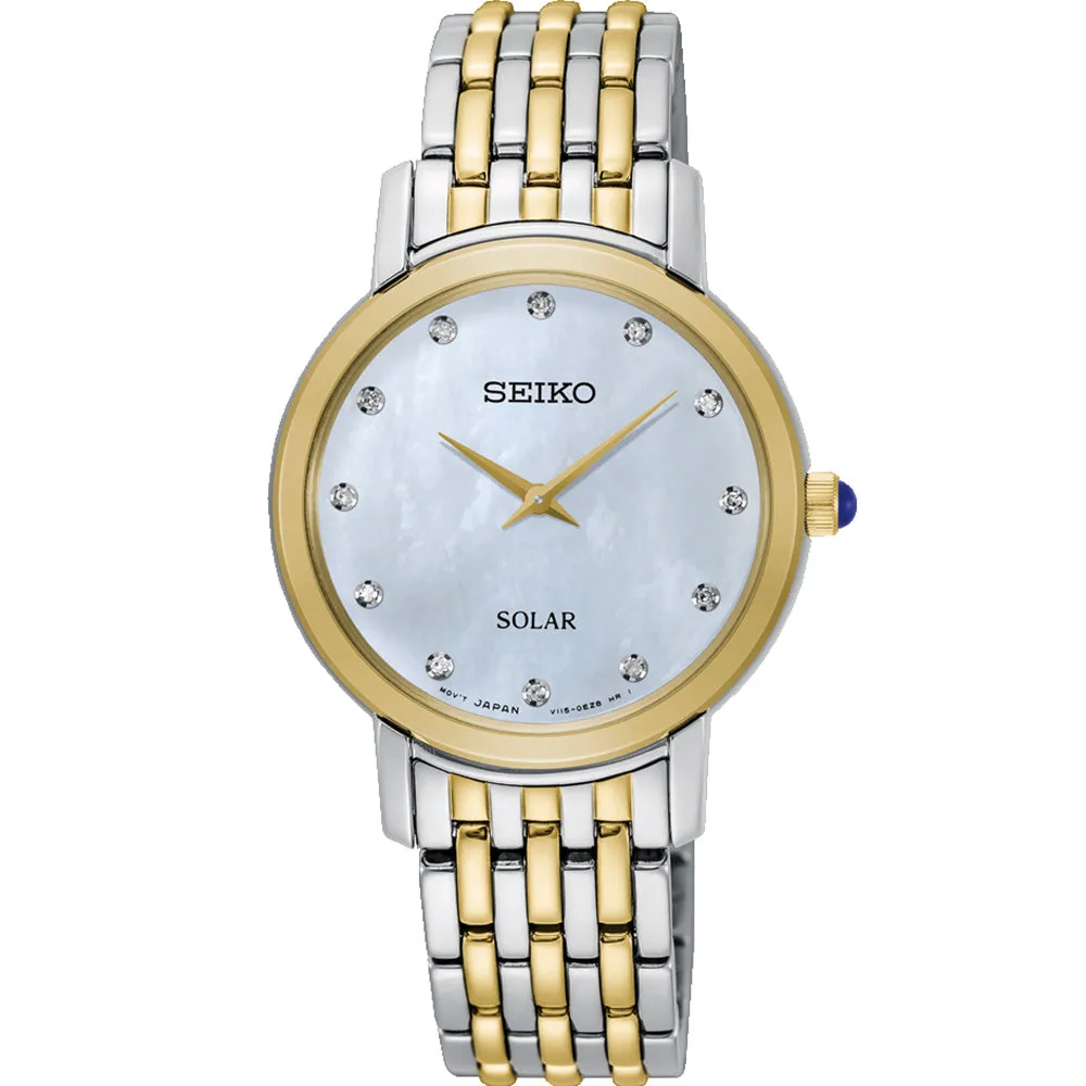 Seiko SUP398P-9 Diamond Set Watch