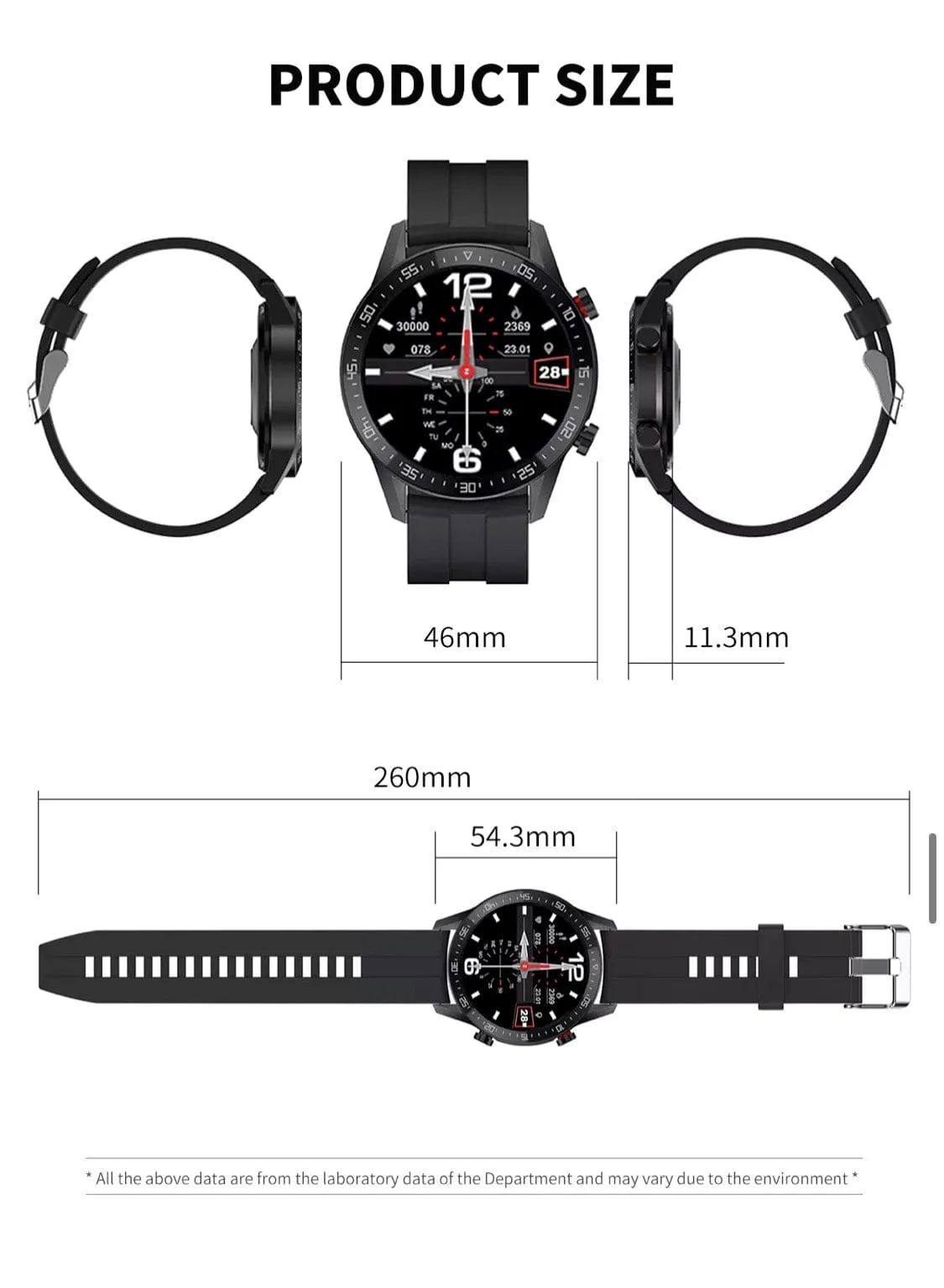 SK7 Plus Smart Watch Silver