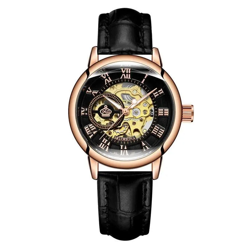 Skeleton Women Mechanical Watch