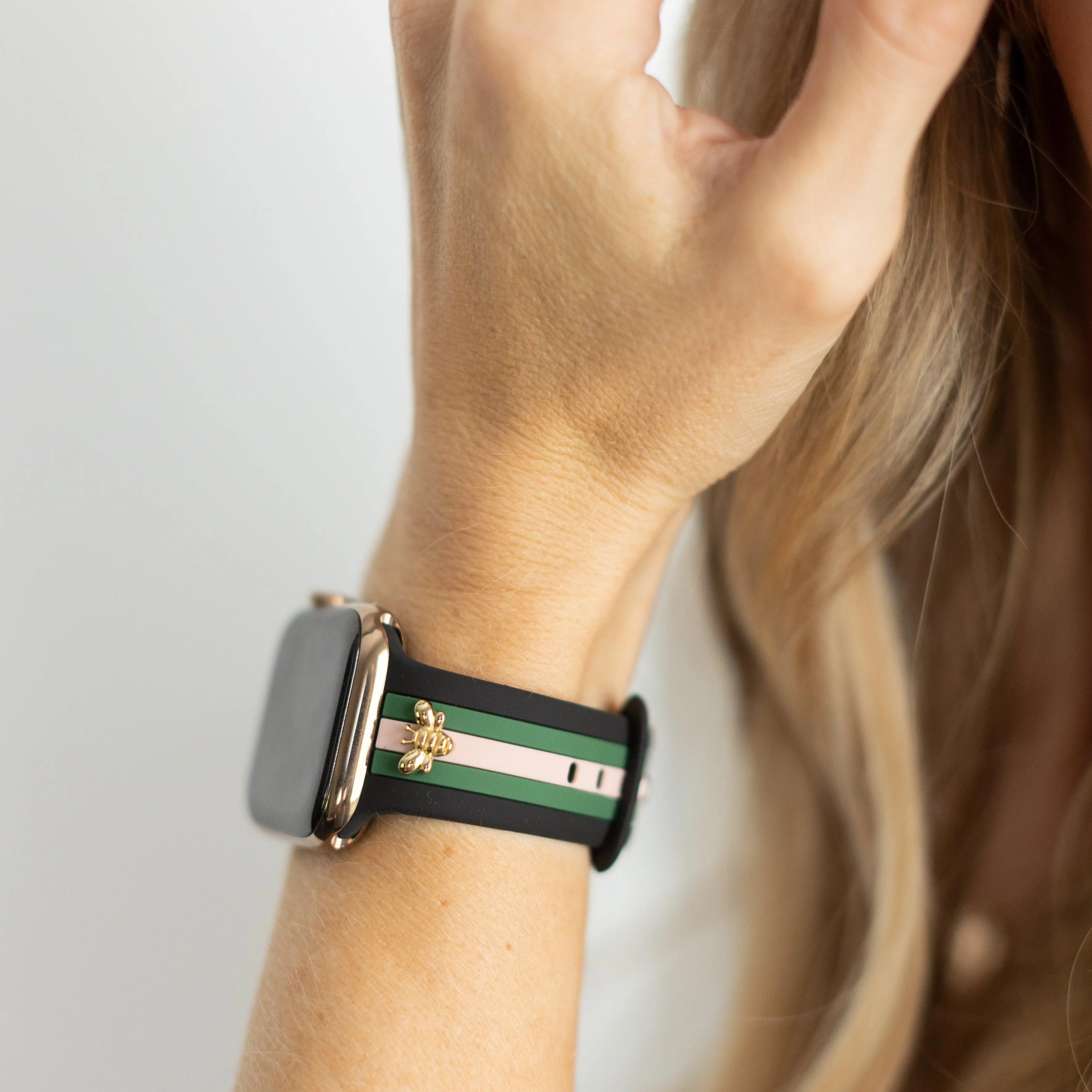 Skye Black/Pink/Green Smart Watch Band