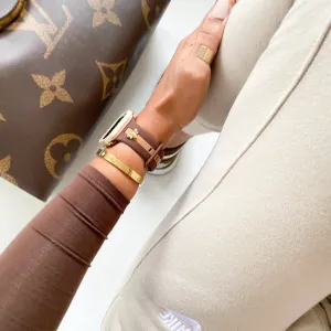 Skye Cocoa & Caramel Smart Watch Band