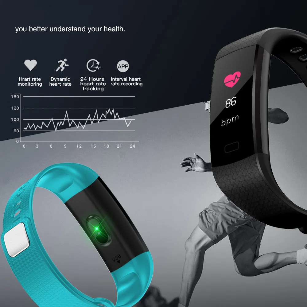 Smart Band Heart Rate Tracker