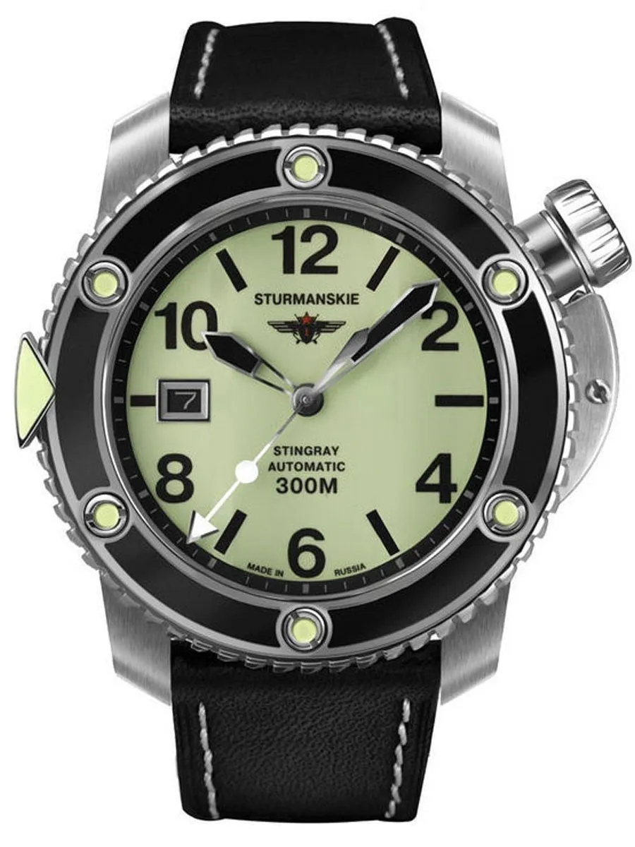 Sturmanskie OCEAN STINGRAY Pro Diver Green Black Watch NH35/1825897