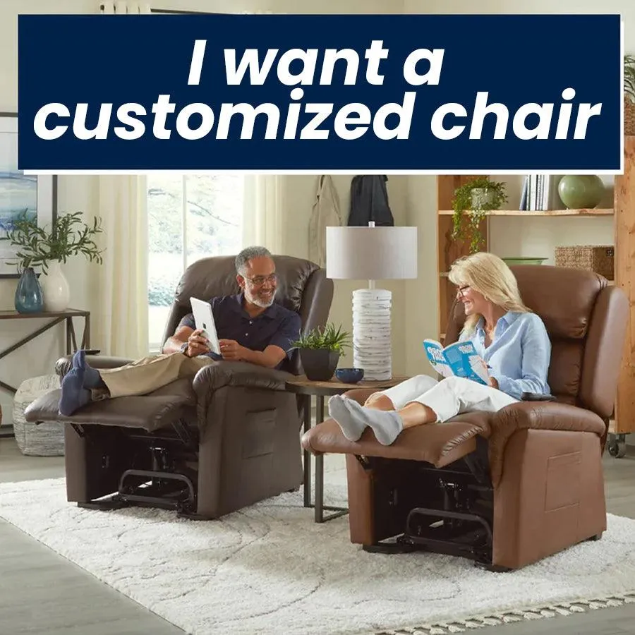 UltraComfort UC556-M26 Vega Medium/Wide Size 2 Zone Zero Gravity Lift Chair