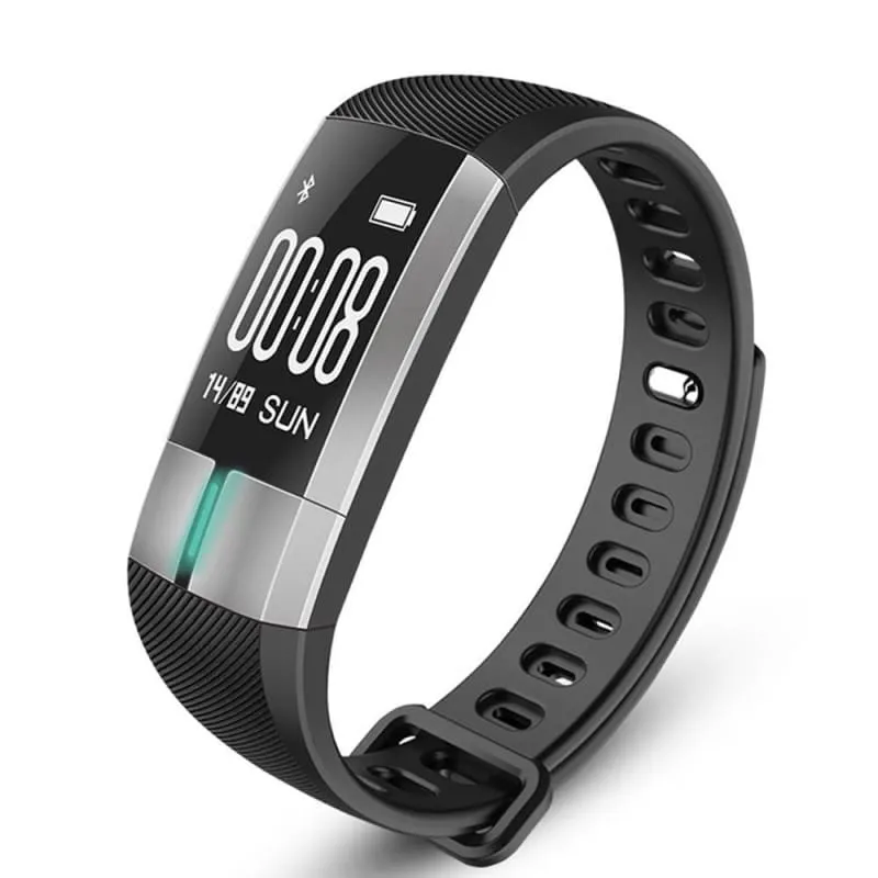 Unisex Smart Wristband with Continuous Heart Rate Monitor