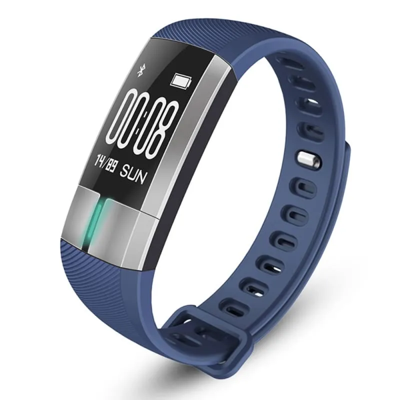 Unisex Smart Wristband with Continuous Heart Rate Monitor