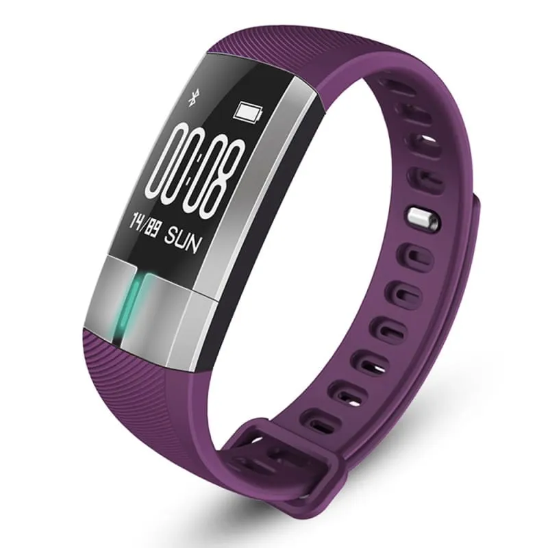 Unisex Smart Wristband with Continuous Heart Rate Monitor