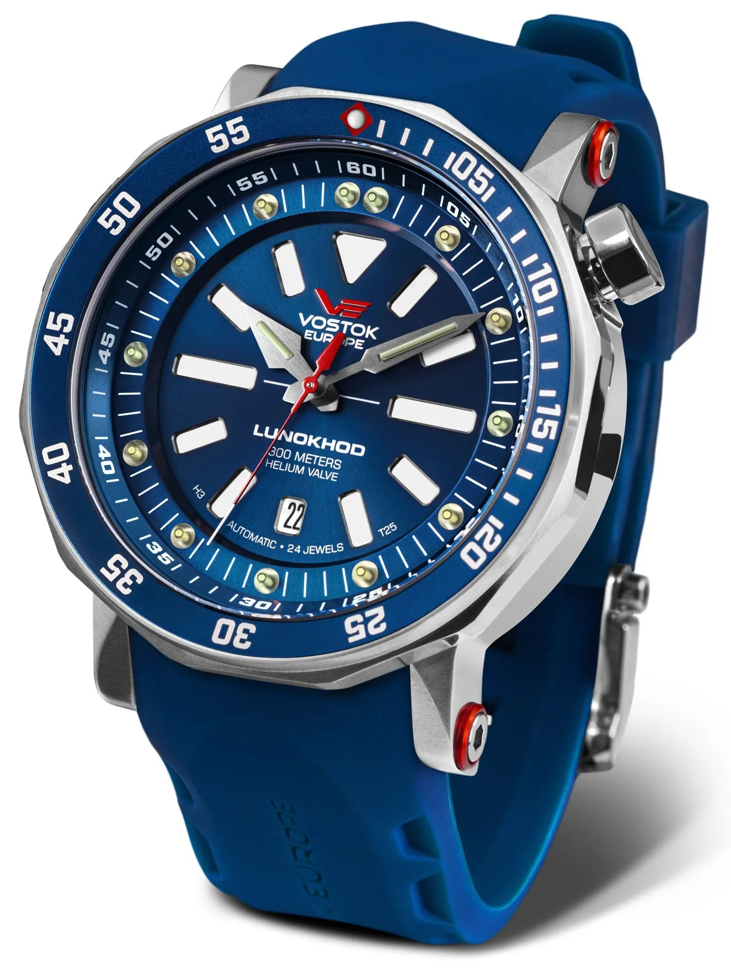 Vostok-Europe LUNOKHOD 2 AUTOMATIC Mens Dive Watch NH35A/620A634