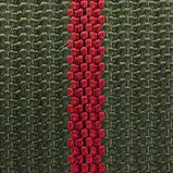 WatchGecko Ridge British Military Watch Strap - Green & Red