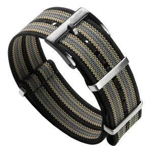 WatchGecko Ridge British Military Watch Strap - NTTD Bond